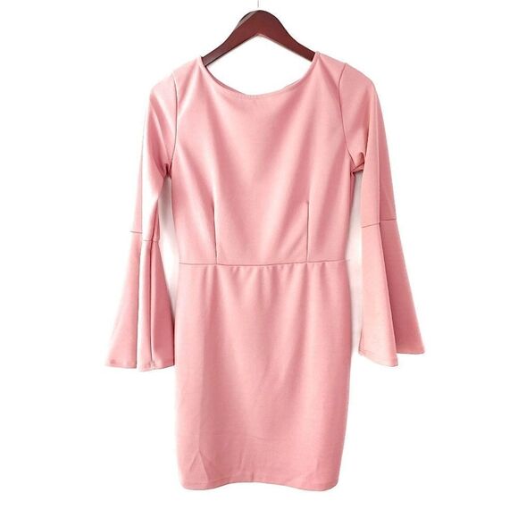 NWT Blush Pink Charlotte Russe Dress Medium - Picture 1 of 3